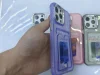 Transparent electroplated card case phone case Specification image